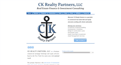 Desktop Screenshot of ckrealtypartners.com